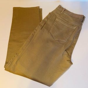 Gloria Vanderbilt Amanda Tan Pants 10 Short